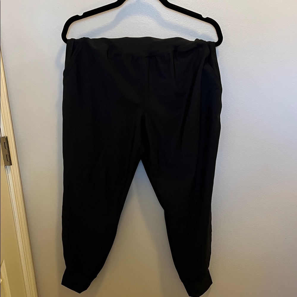 Old Navy Black Track Jogger Pants